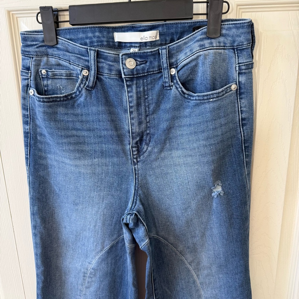 Ella Moss High Waist Kick Flare Jeans Women’s Size 28 - Picture 4 of 11